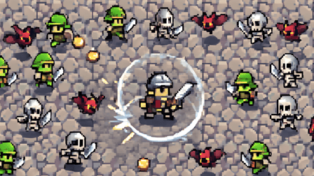 Pixel hero survivor